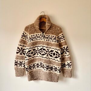 1970/80’s TUAK Knit Snowflake Sweater